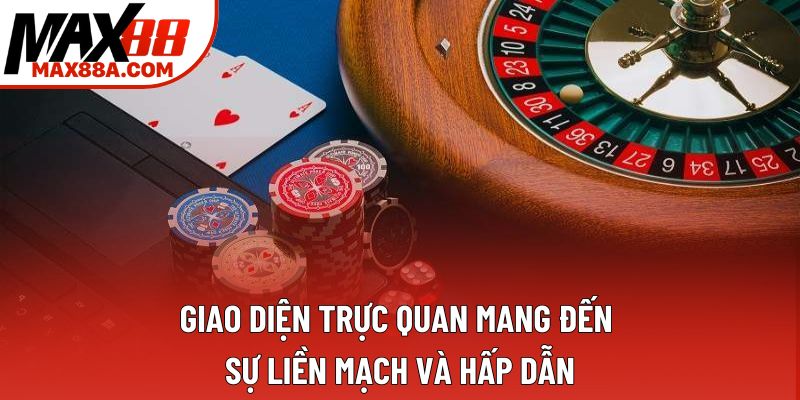 Giao diện trực quan mang đến sự liền mạch và hấp dẫn Giao diện trực quan mang đến sự liền mạch và hấp dẫn